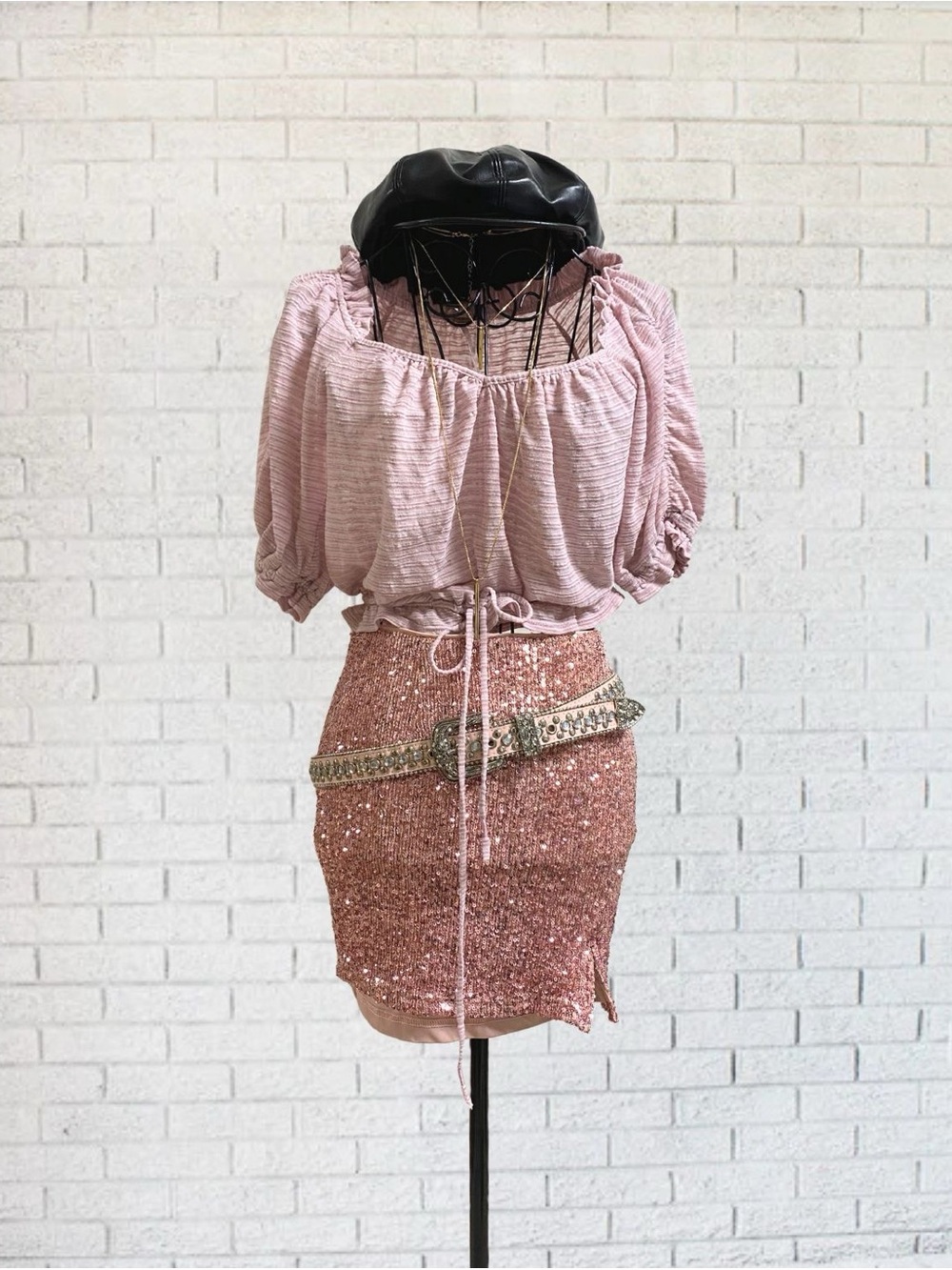 Shirt Crop Top Free People Pink Striped Ruffle Tie Boho Chic Extra Small Hippie